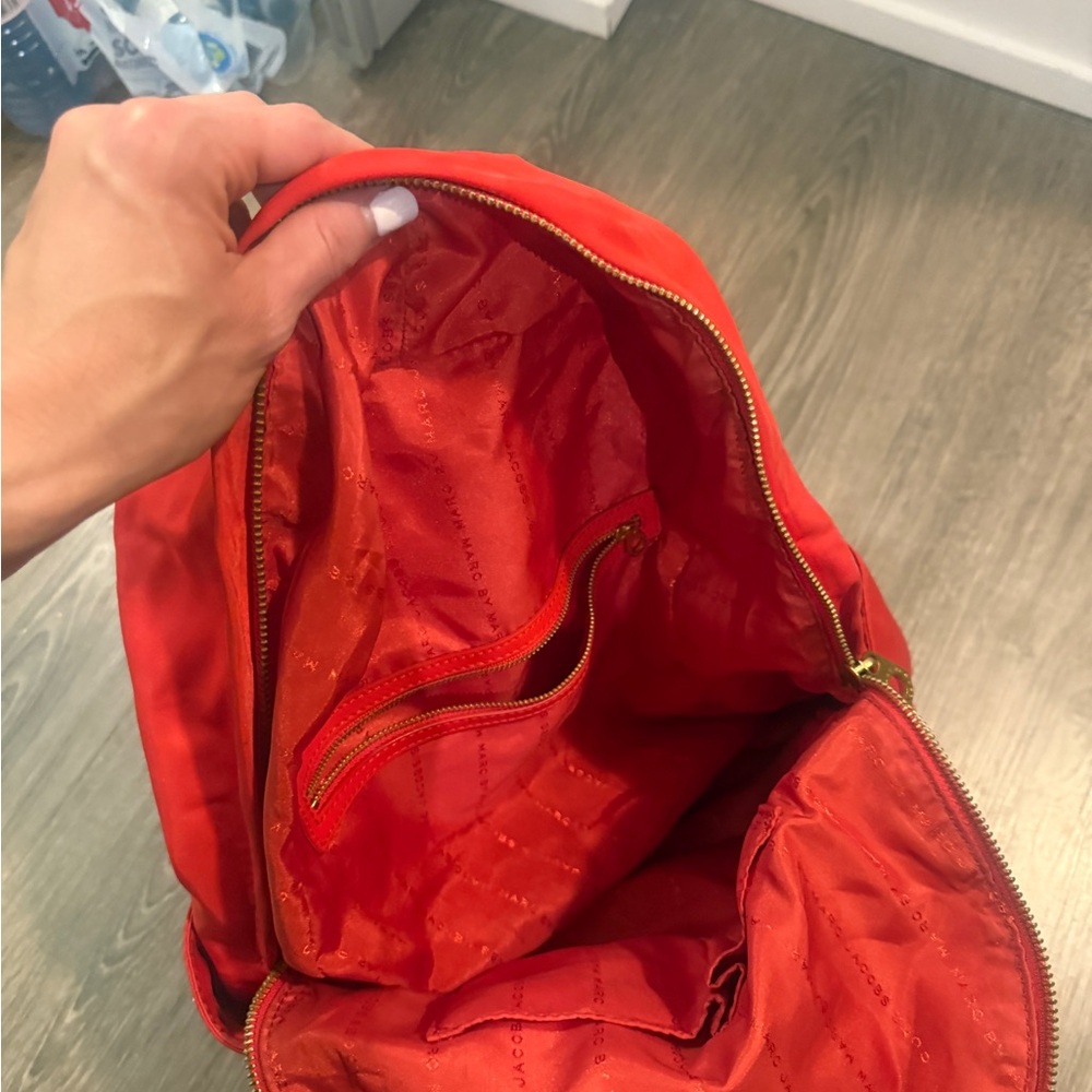 Marc by Marc Jacobs Bold Red Backpack - Picture 4 of 4